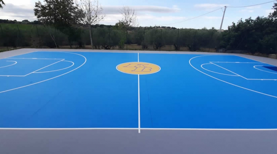 Campo da Basket in resina - Pescara